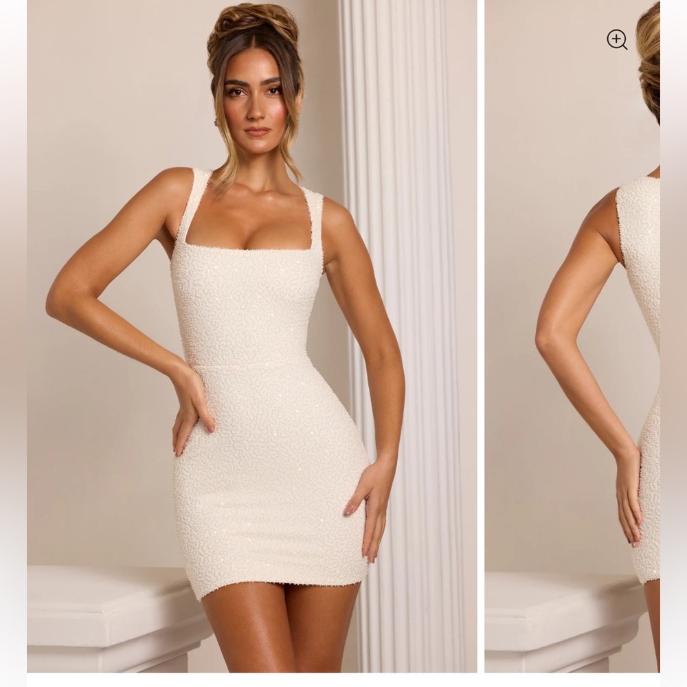 Oh Polly Alsace Embellished Mini Dress